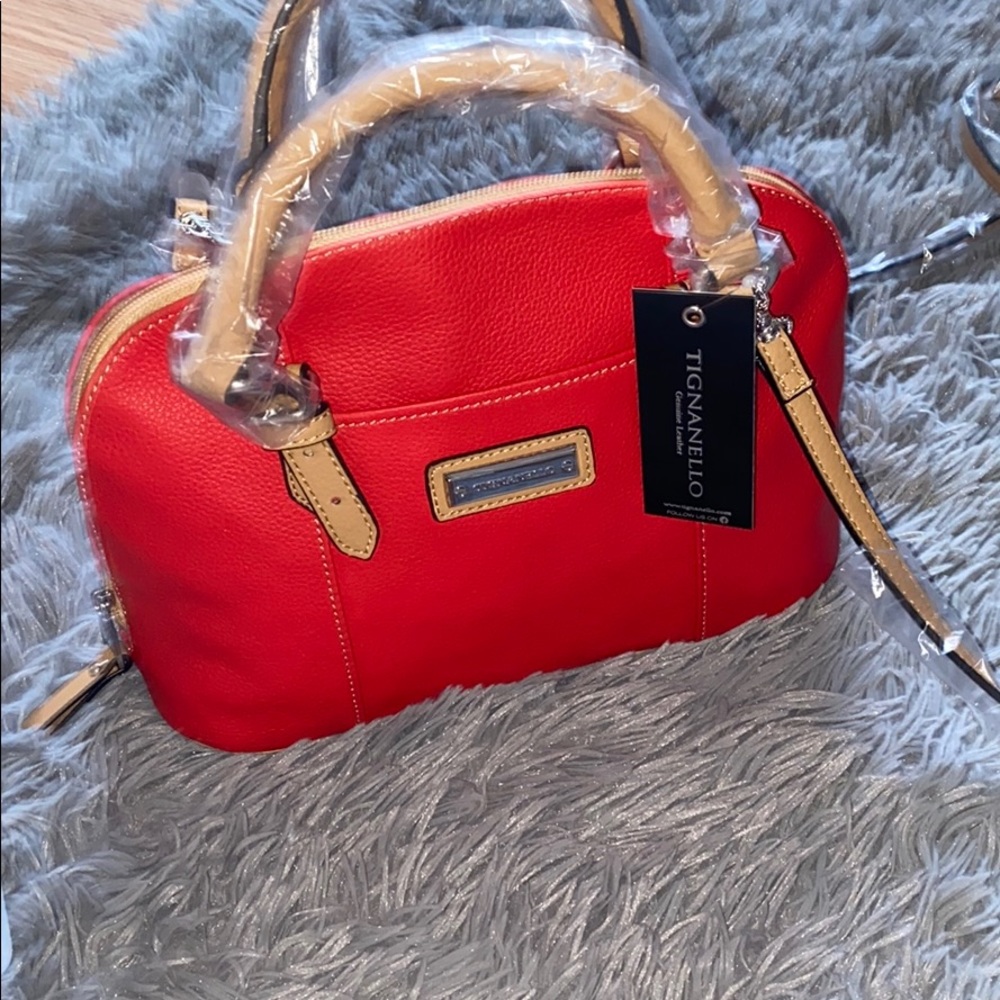 Tignanello Dome Satchel Bag